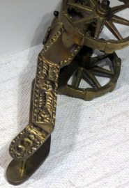 CAÑON MINIATURA BRONCE 27CMS (6)